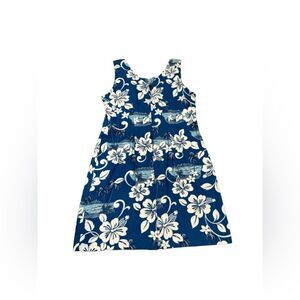 EUC Beautiful Shannon Marie Hawaiian Print cotton rate 16 Made in Hawaii Vintage